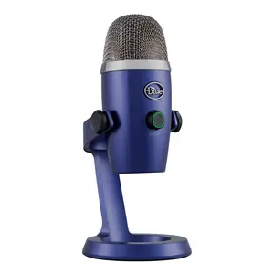 Refurbished - Legendary Blue Broadcast Sound: Yeti Nano Features 2 Custom mic Capsules to give Your Voice Exceptional Presence and Detail for Professional-Level Recording and Streaming