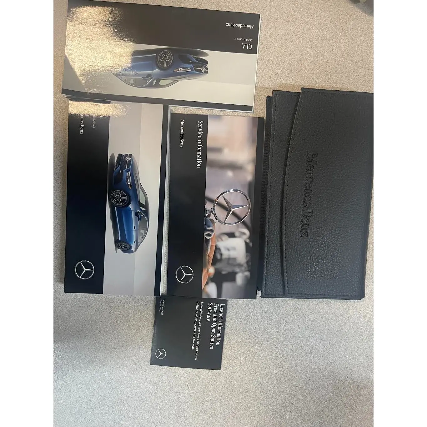 2025 MERCEDES CLA Owner Owners Operators Manual Set OEM