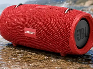 JBL Xtreme 2 Wireless Portable Bluetooth Speaker - Waterproof, 3.5 mm Jack Audio Device - Red