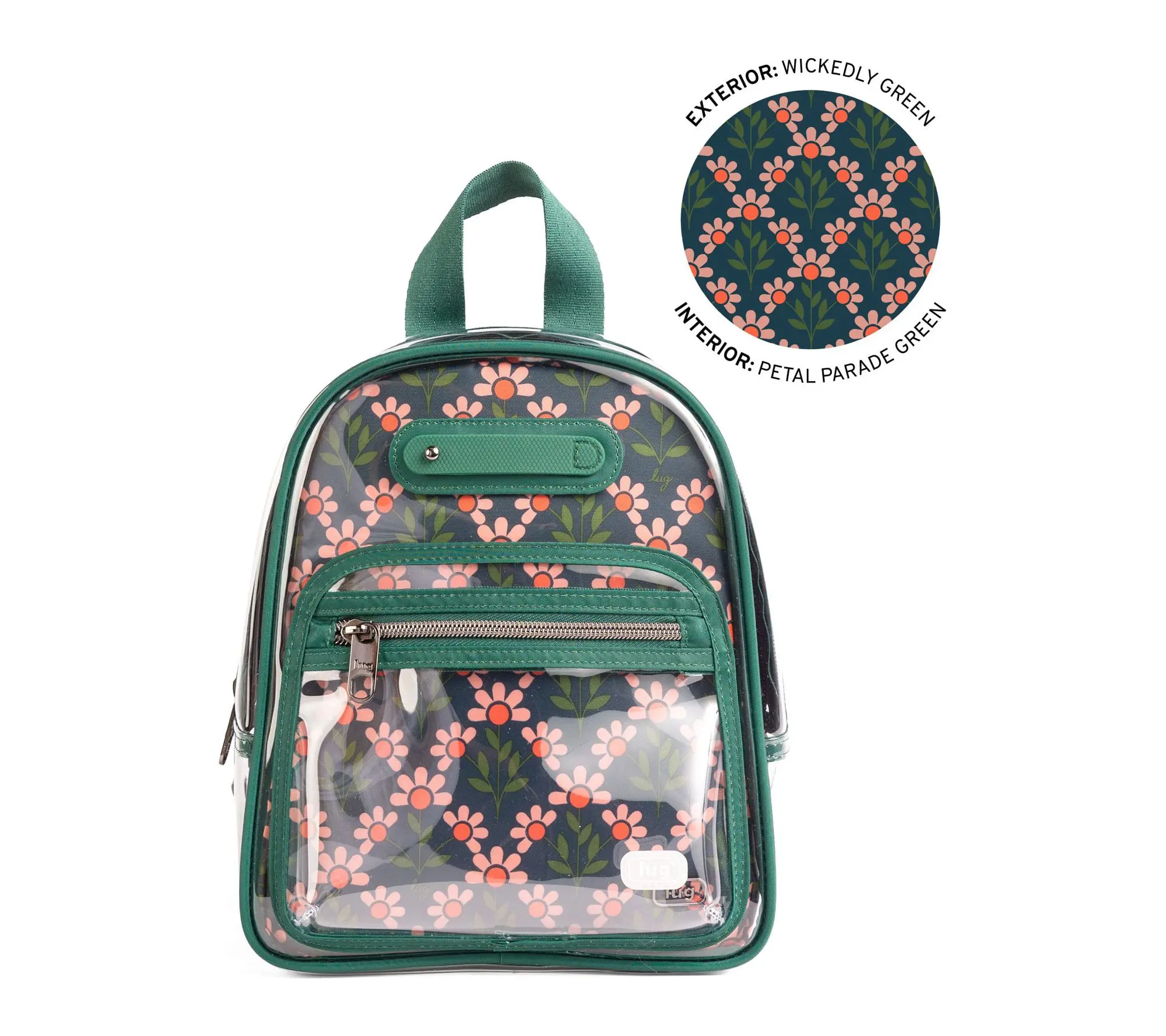 Lug Clearview Backpack with Printed Insert- Jetliner Lug Clearview Backpack with Printed Insert- Jetliner