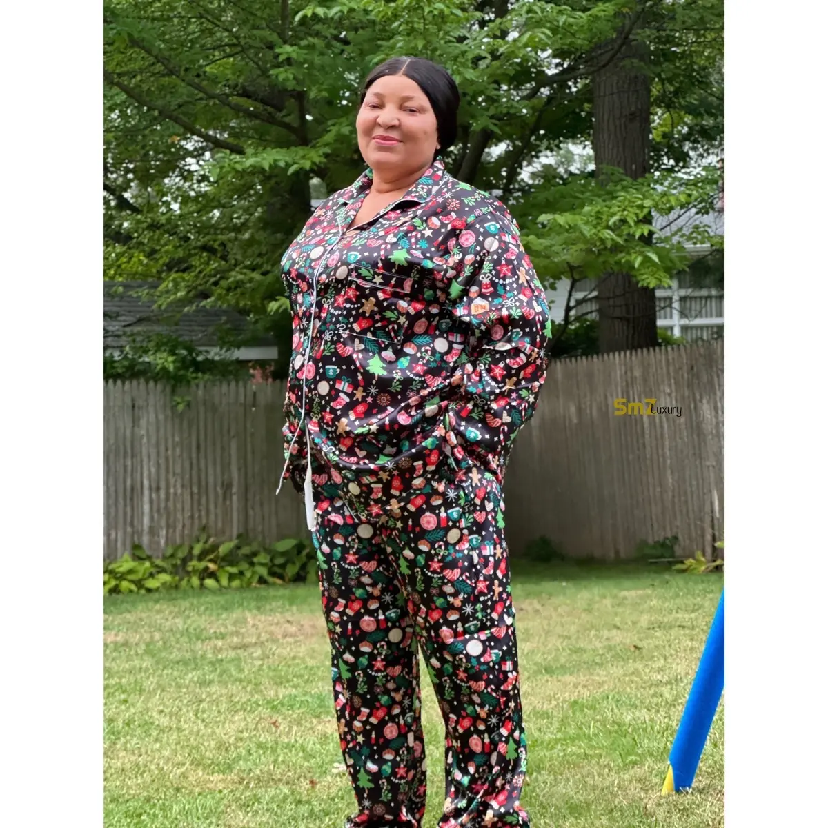 Smz Luxury affirmation silk pajamas pajama for