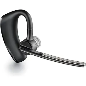 Voyager Legend Wireless Headset (Plantronics) - Single-Ear Bluetooth w/Noise-Canceling Mic - Voice Controls - Mute & Volume Buttons - Ergonomic Design -Connect to Mobile/Tablet via Bluetooth -FFP