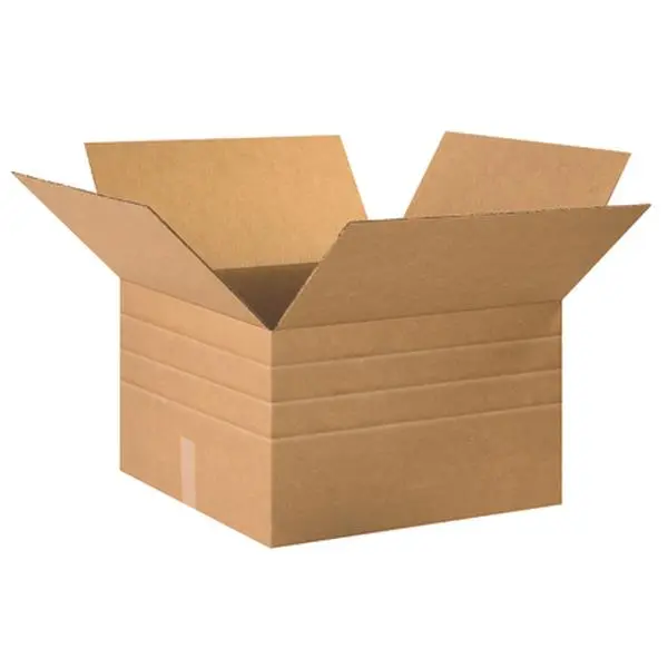 Box Partners MD202012 20 in. x 20 in. x 12 in. Multi-Depth Corrugated Boxes- 15