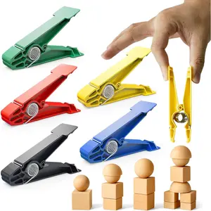 Finger Exerciser Set - 5 Resistance Clips for Hand , Grip Strength & Dexterity - Ideal Finger Strengthener for Rehab, Stroke , , Seniors & Athletes