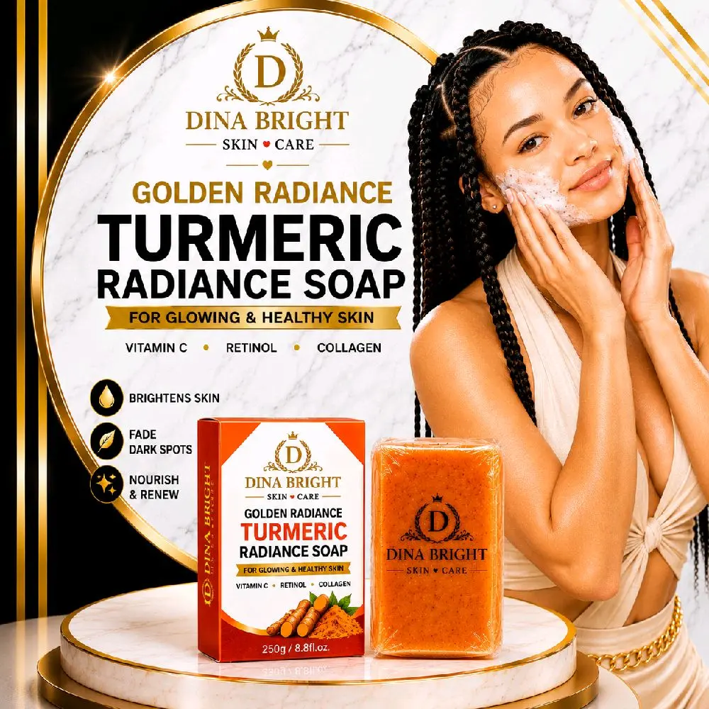 GOLDEN GLOW TUMERIC RADIANCE SOAP.