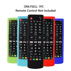 Single-packed silicone protective cover for LG AKB73715603 etched pattern remote control Dustproof Cover household dustproof design