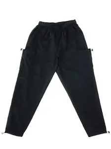 Drawstring Track Pants - Black