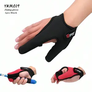 Fishing Gloves 2 Fingers Protector Breathable Anti-Slip Anti-Cut Fishing Gloves Carp Outdoor Fishing Tackle Accessories Supplies