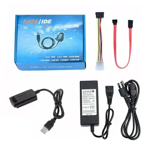 SGElectronix USB 2.0 to SATA PATA IDE 2.5" 3.5" HDD SSD Hard Drive Adapter Transfer Cable Kit Hi-Speed