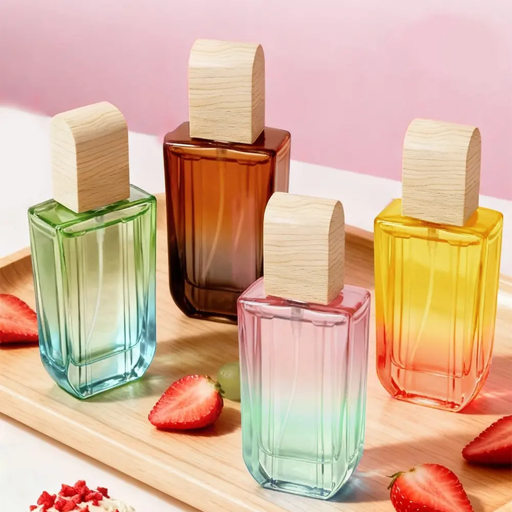 Four Ice Cream Scented Perfumes for Women Fragrances And Perfumes 50ML Options Strawberry Dark Chocolate Jasmine Green Grape Vanilla Floral Fruity Fragrance Gourmand Fragrance Skin Scent Creamy Vanilla Scent Gift Box for Girls