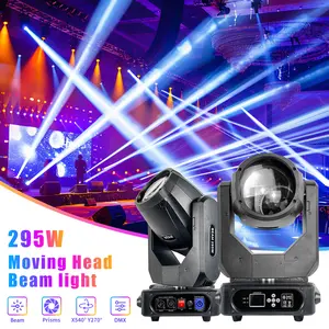 PAIDUN 295W 14R Beam Rainbow Effect Moving Head Stage Light DMX Gobo Wash DJ Disco Bar Show Double 16 Prism