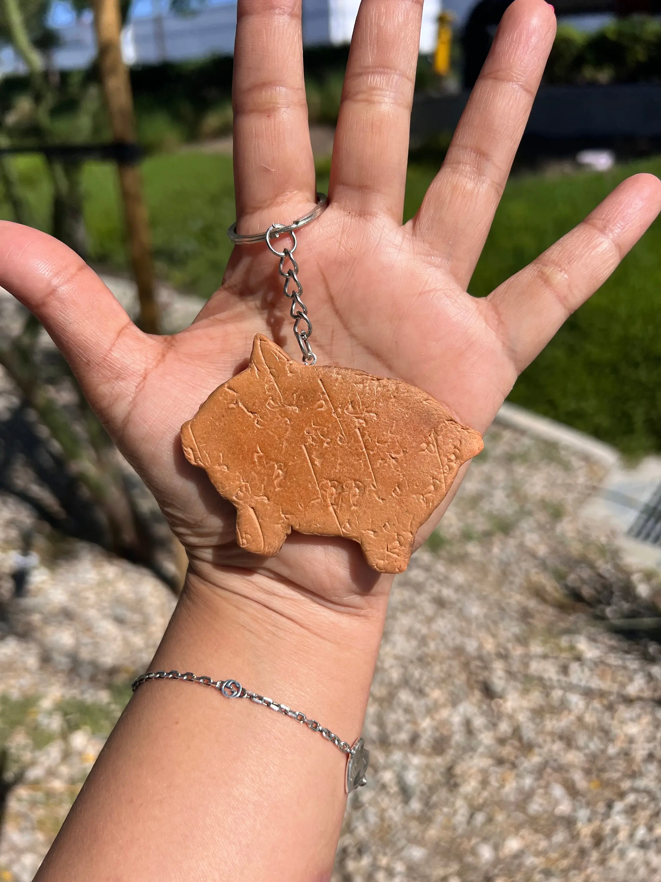 Puerquito  Keychain