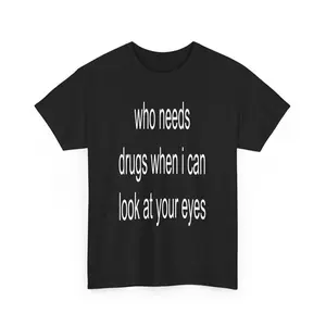 Explore Your Eyes Quote Graphic Tee Emo Punk Retro Y2K Vintage Style Grunge Unisex Cotton T Shirt