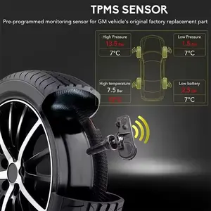 High-quality, ultra-long-range tire pressure monitoring system, original factory auto parts, OEM#68241067AA #433MHz, TPMS/ tire pressure sensor, used in # Chrysler # Dodge # Fiat # Jeep, battery life over 8 years