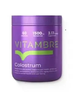 VITAMBRE COLOSTRUM - The Ultimate Immune & Gut Support for Healthcare, Edible Formula