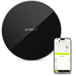 Ultrean Smart Food Kitchen Scale,App with 20 Nutrients Tracking,Digital Grams and Ounces for Weight Loss,Baking, Cooking,Keto and Meal Prep,6 Weight Units,33lb