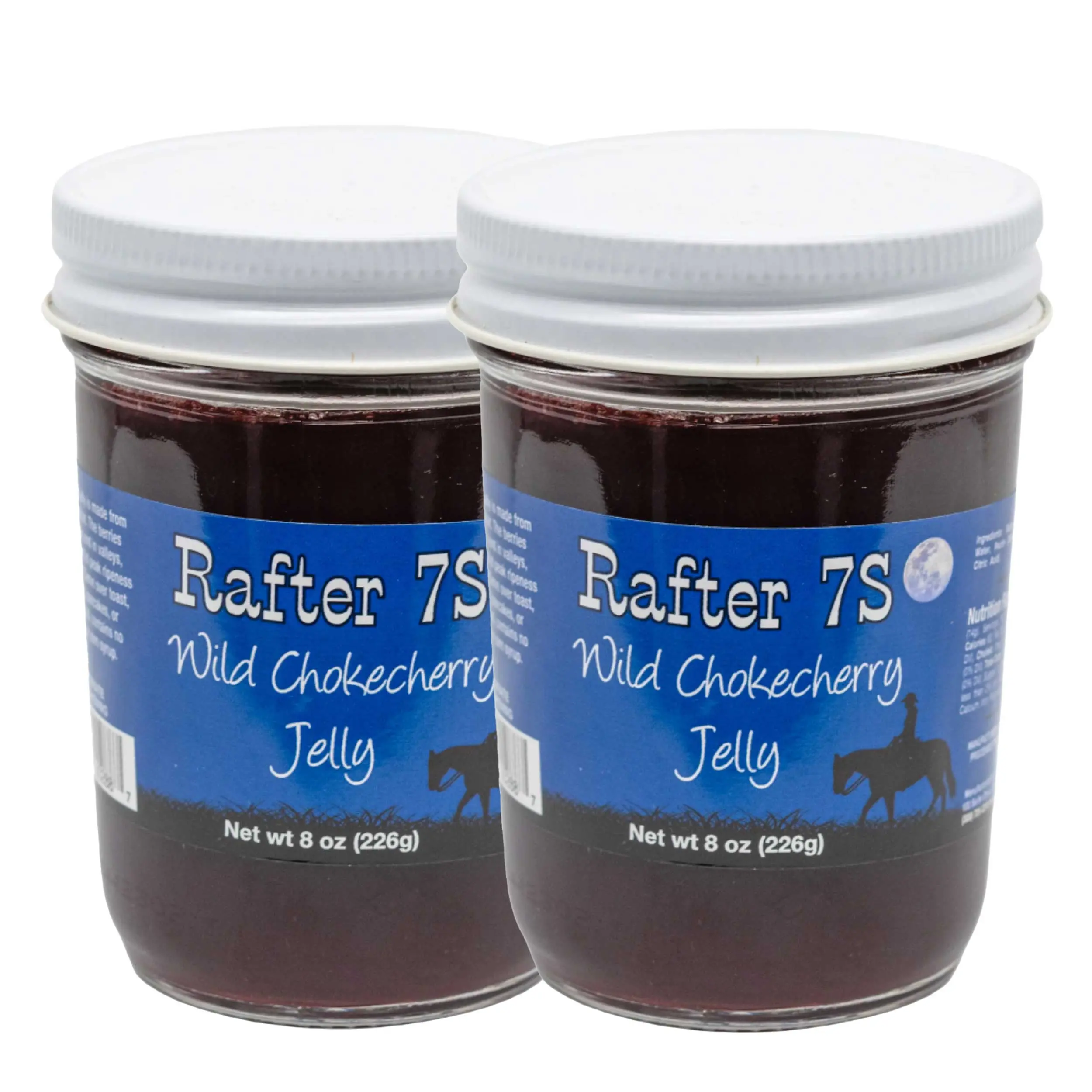 Wild Chokecherry Jelly | Pack of 2 | 8 oz | Rafter 7S