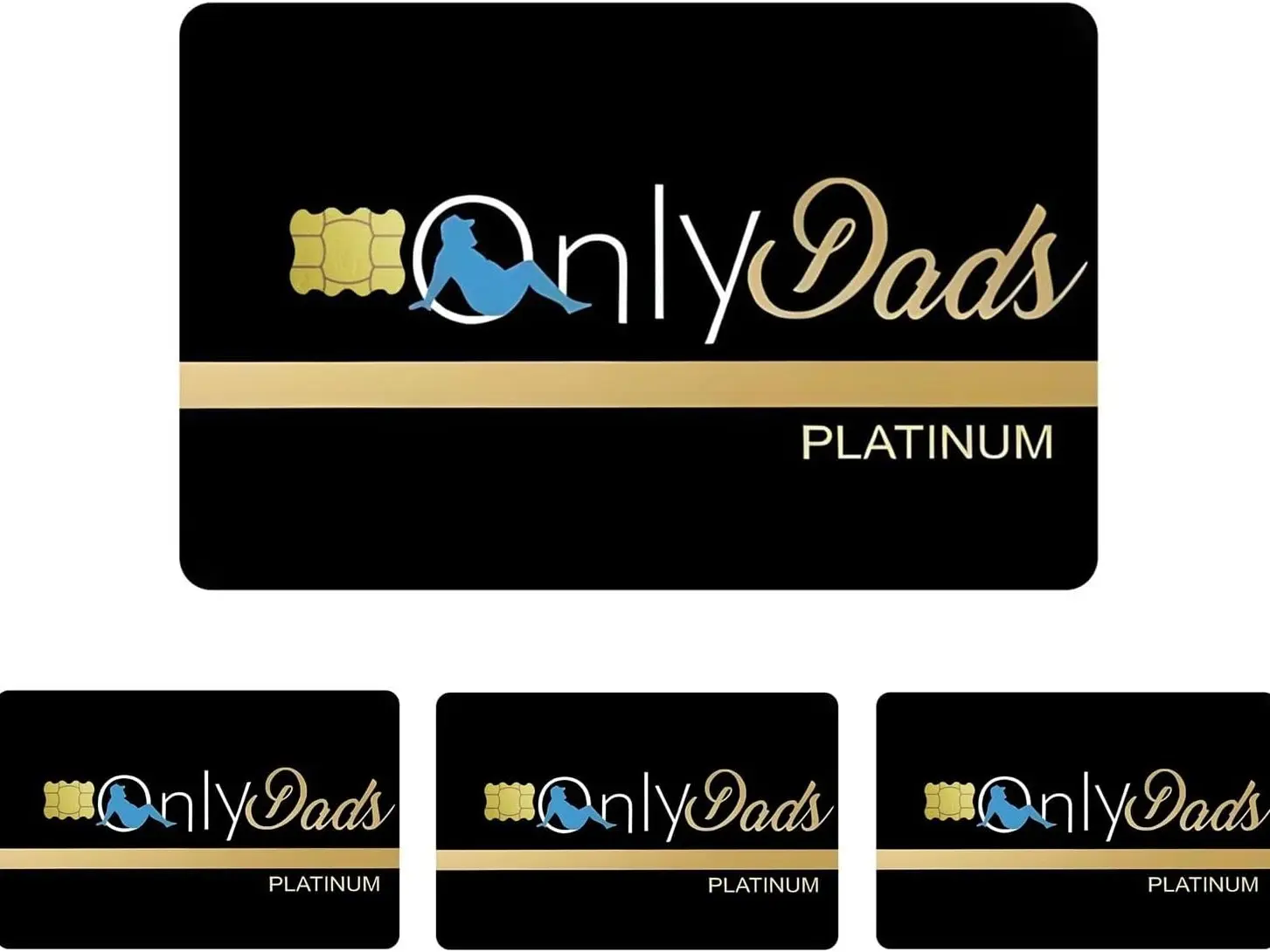 2 PACK redit Card Skin,Debit Card Skin,Only Dads Debit Card Sticker,Credit Card Skin Funny,Cute Waterproof Skins Cover