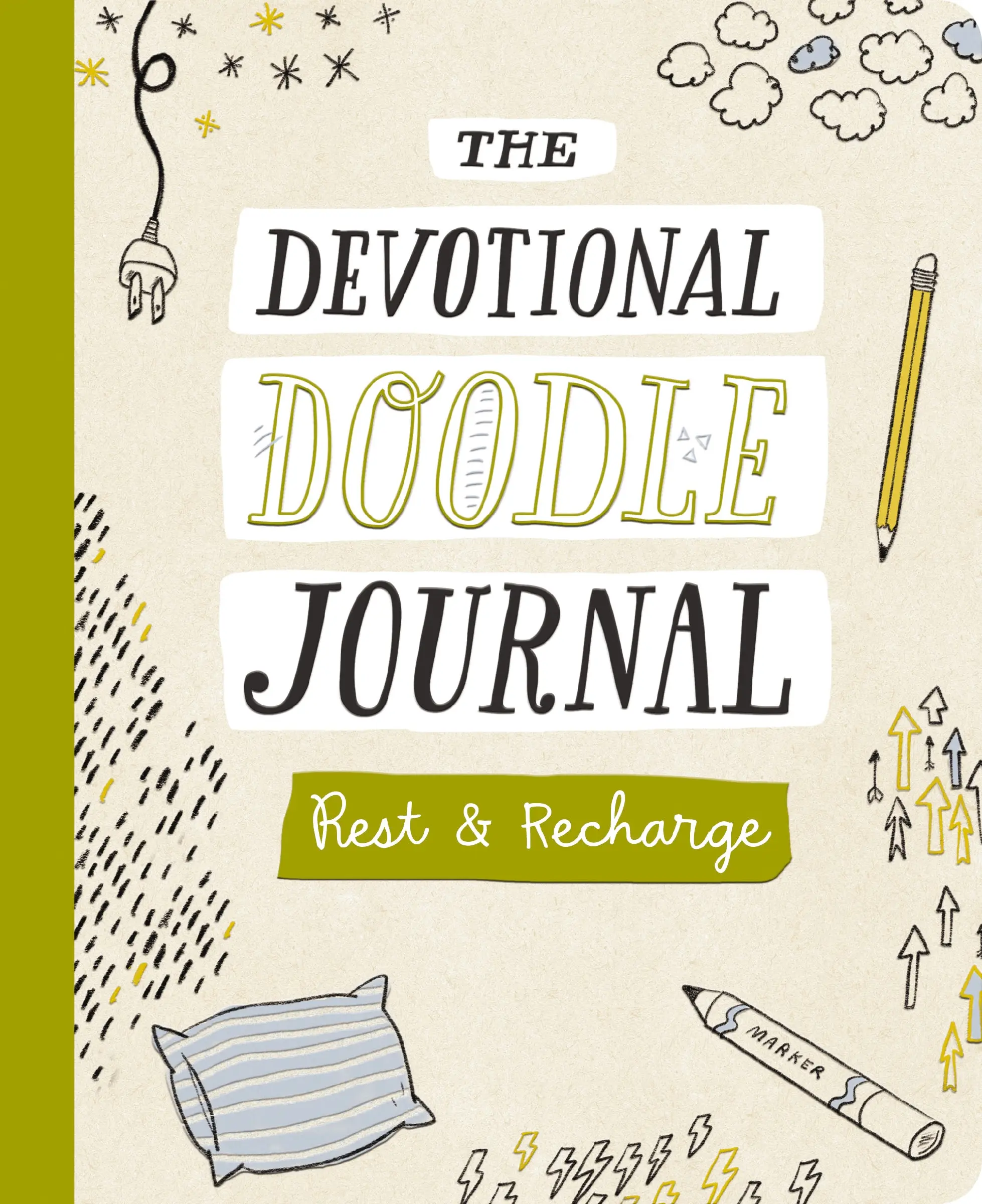 Rest and   Recharge: The Devotional Doodle Journal – 90 Daily Devotions with Scripture, Journaling Space, and Creative Prompts – The Perfect Mother’s Day Gift for Christian Moms (Faith Inspired Creativity) by DaySpring [Paperback Book]