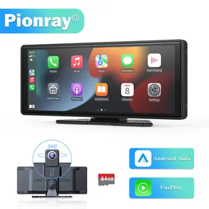 Father's Day Gift,Upgrading an Old Car,10.26 Inch Carplay Display Screen, Touchscreen, with Carplay/Android/Auto/Mirror Link/1080P Backup Camera/Bluetooth/GPS Navigation/AUXfor All Vehicles.