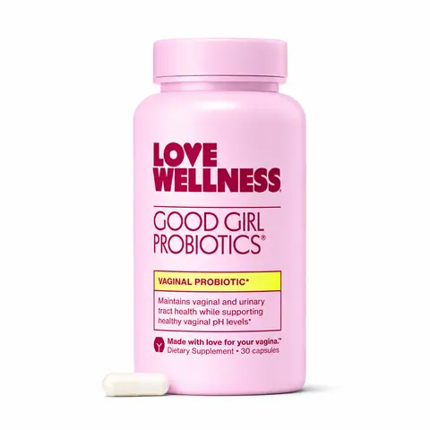Good Girl Probiotics | Vaginal Probiotic Supplement for Women – Balances pH, Supports Urinary Tract Health & Vaginal Microbiome | OB/GYN Developed | Clinically Studied | Gluten-Free | 30 Capsules Fitness Dietary