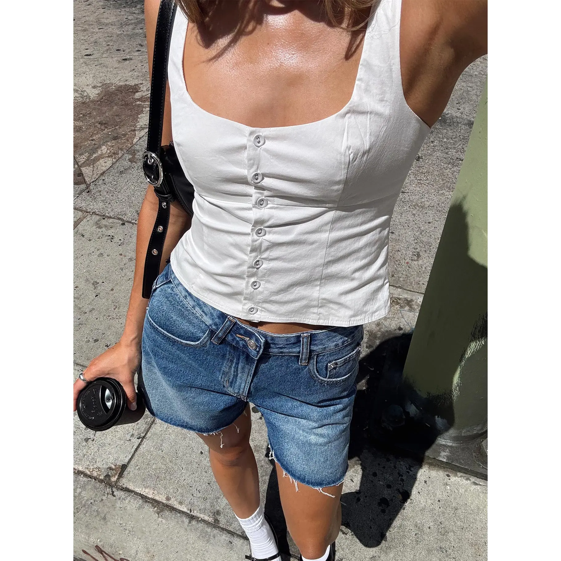 Effortless Top White