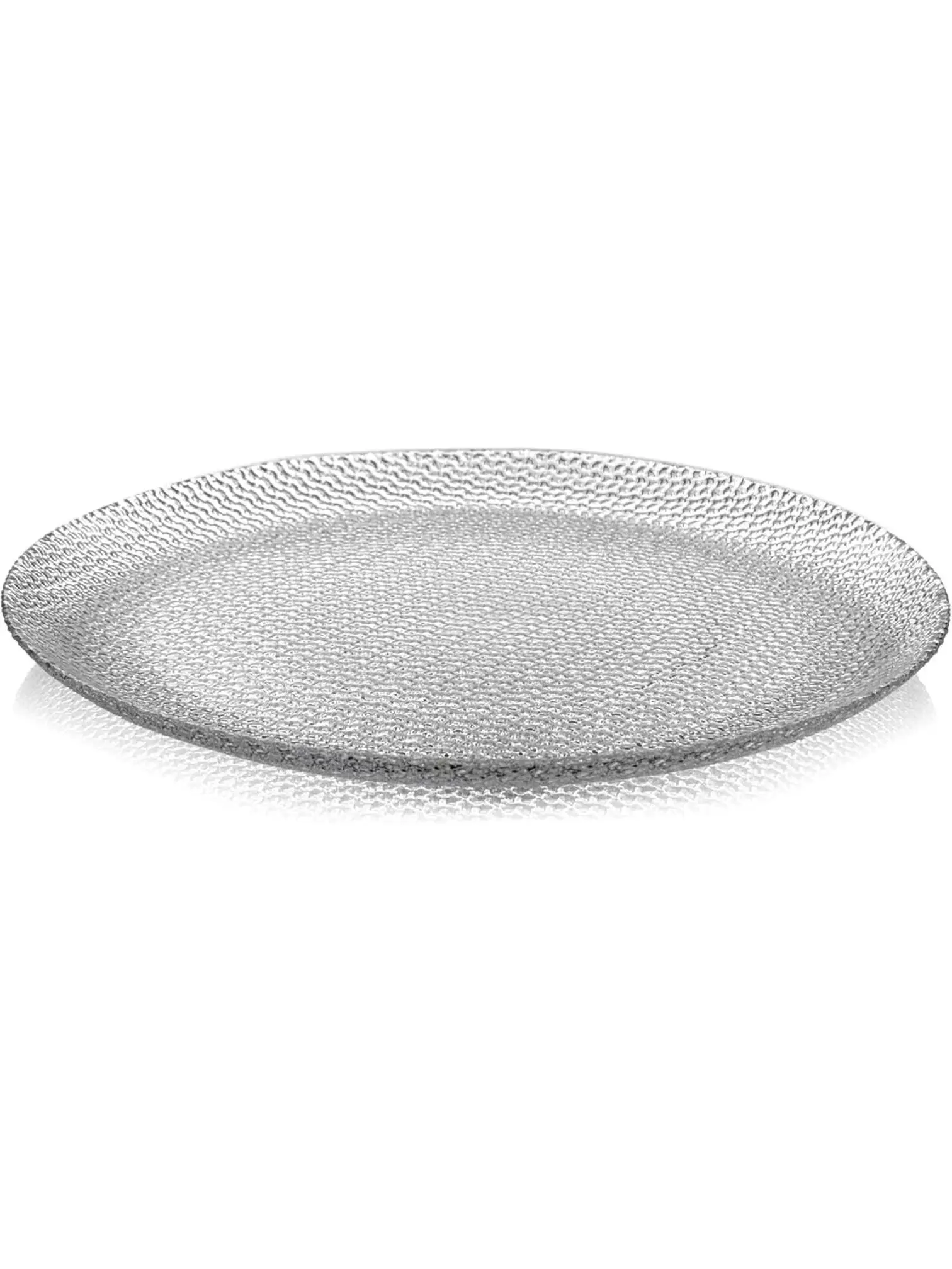 RAMART Studio Glass R1643-0 Cabana Glass Dinner Plate, Clear - Set of 6