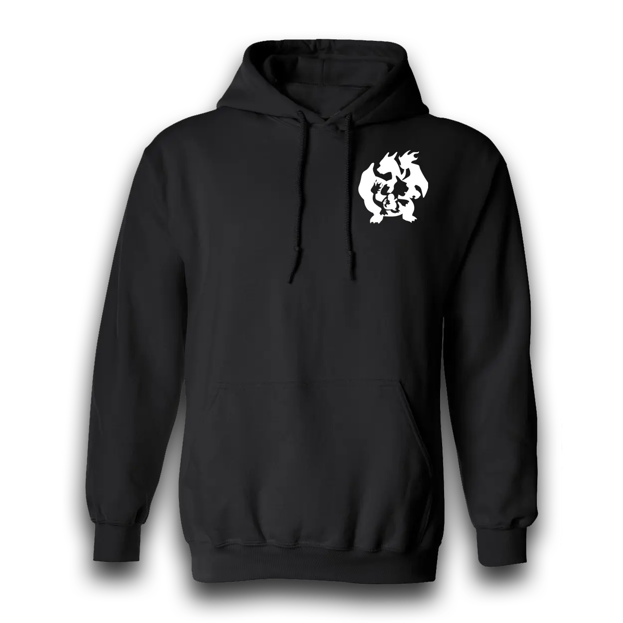 Pokemon - Charizard Evolution - Minimalistic Hoodie