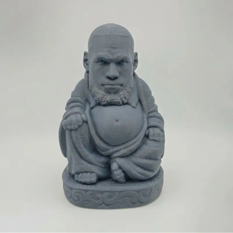 Lebuddha 3D Printed Statue - Detailed Zen Meditation Pose for Home Decor & Spiritual Art Decorative