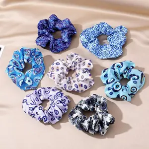 Evil Eyes Hair Scrunchie - Fashion Hair Accessory