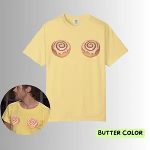 HS Cinnamon Roll Shirt (Butter Color), HS Fan Gift Sweatshirt, Hoodie