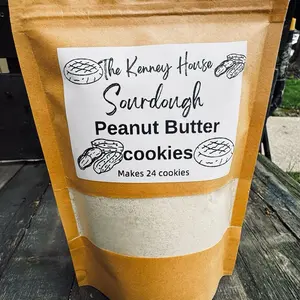 The Kenney House Sourdough Peanut Butter Cookies Mix - Makes 24 Cookies - Perfect for Baking Enthusiasts