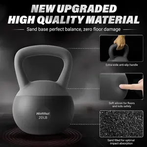 Comfort Grip Soft Kettlebell, Multi-Purpose Workout Gear For Weightlifting, Body Conditioning And Core Exercise, Ideal Strength Training Equipment For Indoor Home Gym