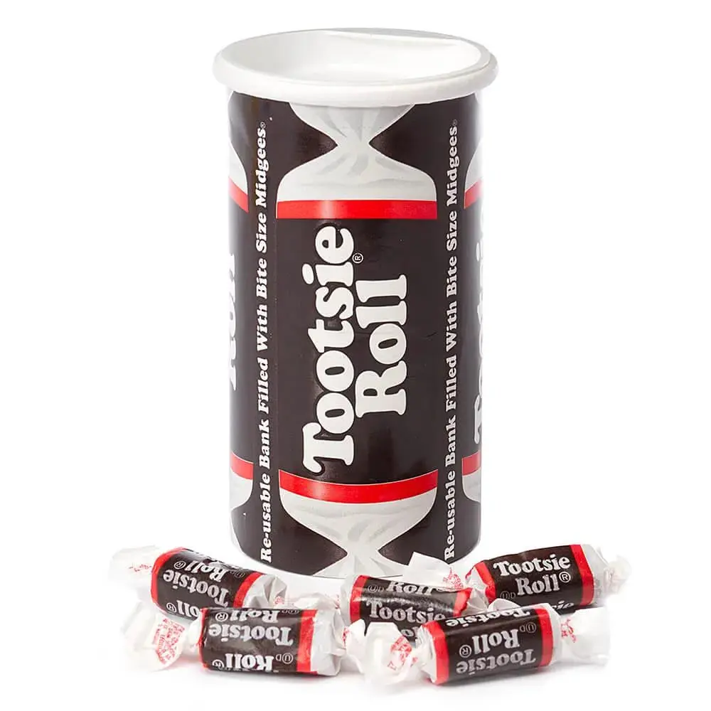 Tootsie Roll Candy Banks: 24-Piece Case Tootsie Roll Candy Banks: 24-Piece Case