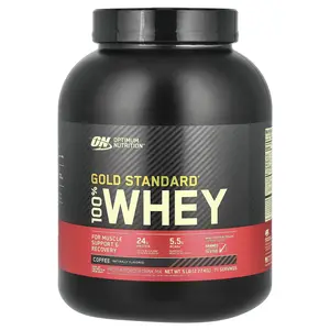 Optimum Nutrition Gold Standard® 100% Whey, Coffee, 5 lb (2.27 kg)