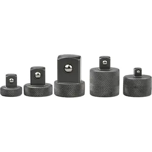 K351 Low Profile  Socket Adapter and Reducer Set, Chrome-Moly Steel, 5-