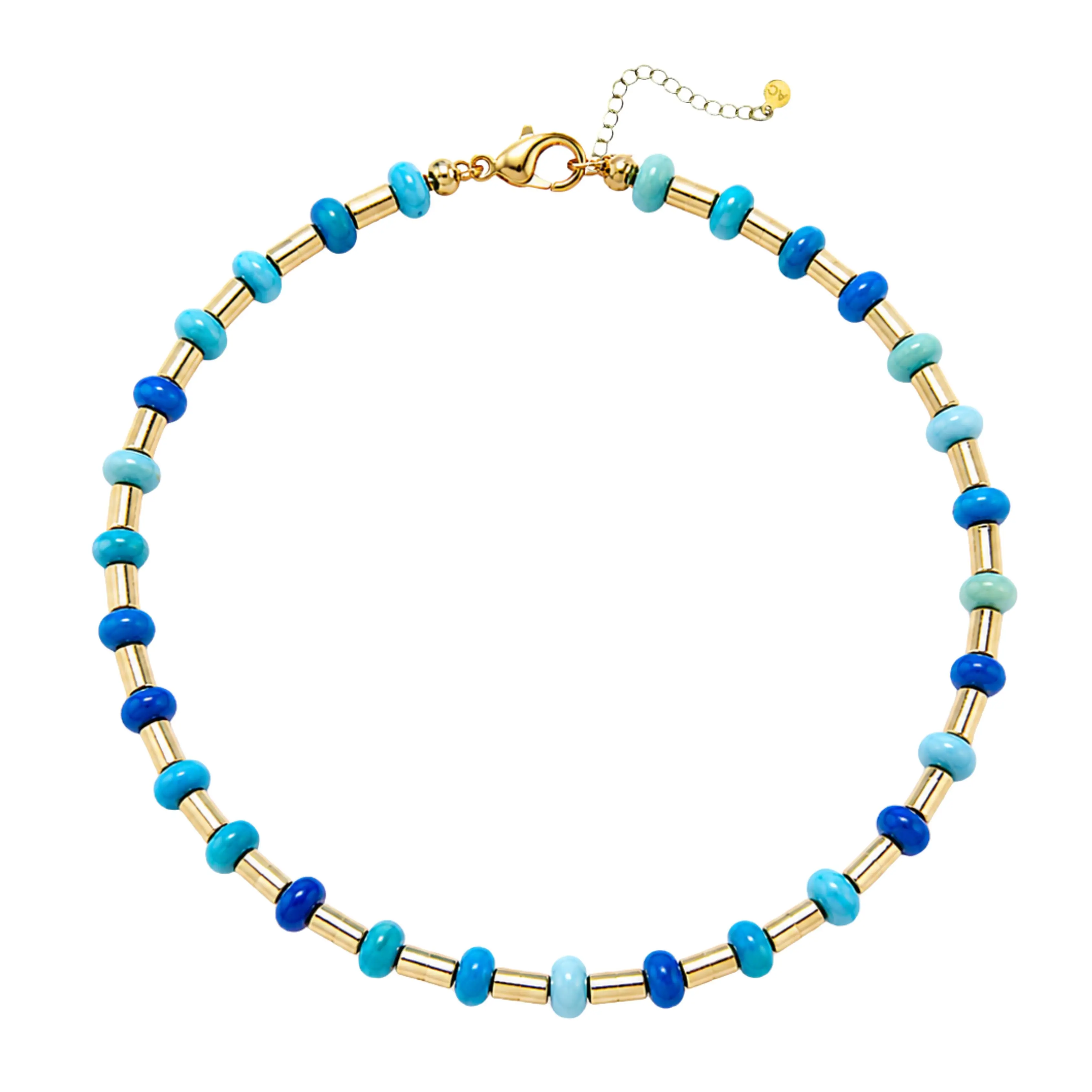Golden Collar - Turquoise Golden Collar - Turquoise