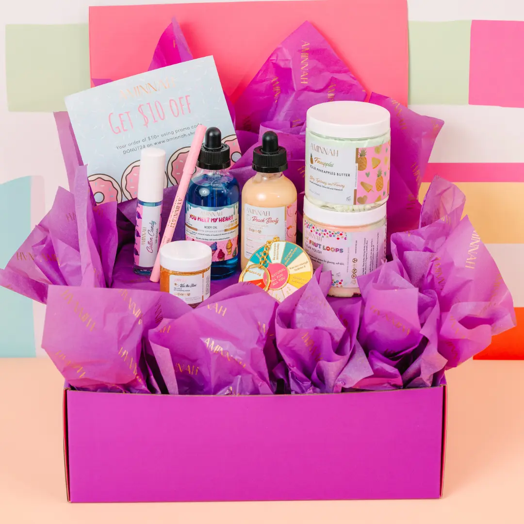 Mystery Box - Bath and Body Care - Lip Care - Assortment of 4-7, Sugar, Moisturizing