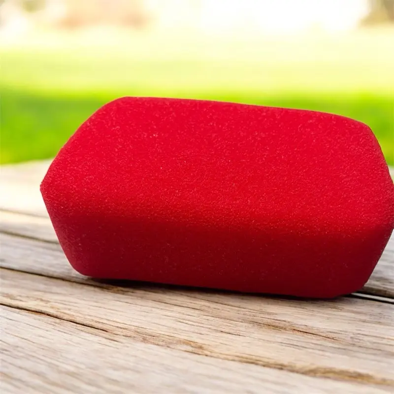 Red Rectangular Shape DIY Soft Sponge Material for Crafting and Art Projects Ideal for Creative DIY Projects
