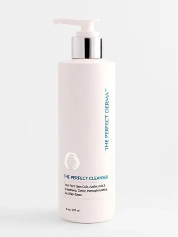 The Perfect Derma The Perfect Cleanser 8 fl oz - Derma Cleansing Solution with Key Ingredients for All Skin Types