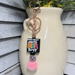 Customizable Beaded Keychain | Grace & Rose Co