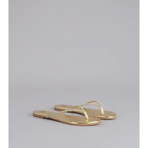 Sparkly Rhinestone Thong Sandals