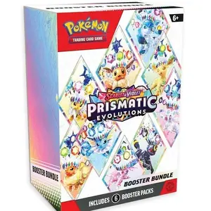 Pokémon - Prismatic Evolutions Booster Bundle (6 Packs)