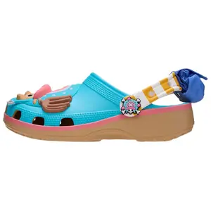 Crocs Classic Clog 'Tony Tony Chopper' x One Piece Men's Colorblock Summer Clogs with EVA Foam Footbed & Rubber Sole for Casual Wear