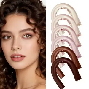 Heatless Curling Rod Set, Damage-Free Reusable Styling Tools with Elastic Foam & Bendable Fit for All Hair Types, Comfortable Sleep-in Design for Heatless Curls & Natural Waves, Heatless Hair Curler, Hair Curling Rods