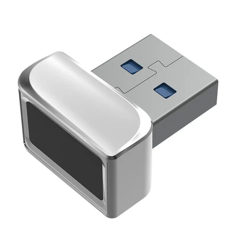 USB Fingerprint Reader Module with Security & ID, Windows 7/10/11 Hello Biometric Scanner, Accessory for Laptops/PCs & Motorcycle Frames & Fittings, Fingerprint Id