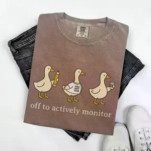 Comfort Colors Funny Teacher Testing Goose T-Shirt, State Testing Day Graphic Tee, Test Coordinator Shirt, Teacher Team Gift