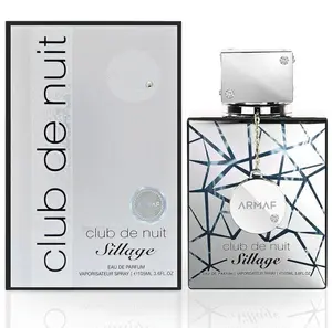 Armaf Club de Nuit Sillage EDP 105ML 3.6 OZ Floral Fragrance with Bergamot Jasmine & Musk Notes for Men Woody Unique