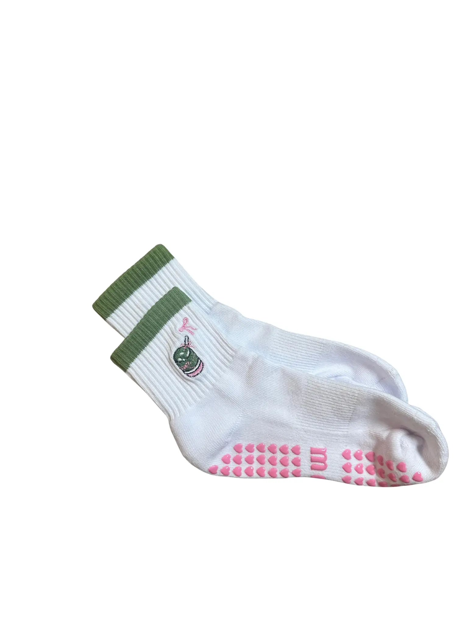i'm just a matcha girl grip socks i'm just a matcha girl grip socks