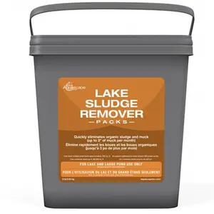 212 MAIN Aquascape Lake Sludge Remover Packs - 384-Count Organic Solution with Muck Removal, Oxygen Release & Quick Clean-Up for Fish & Aquatic Water Treatment